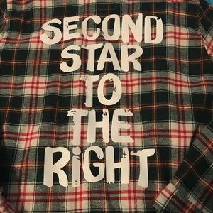 Cakeworthy “second star to the right” flannel